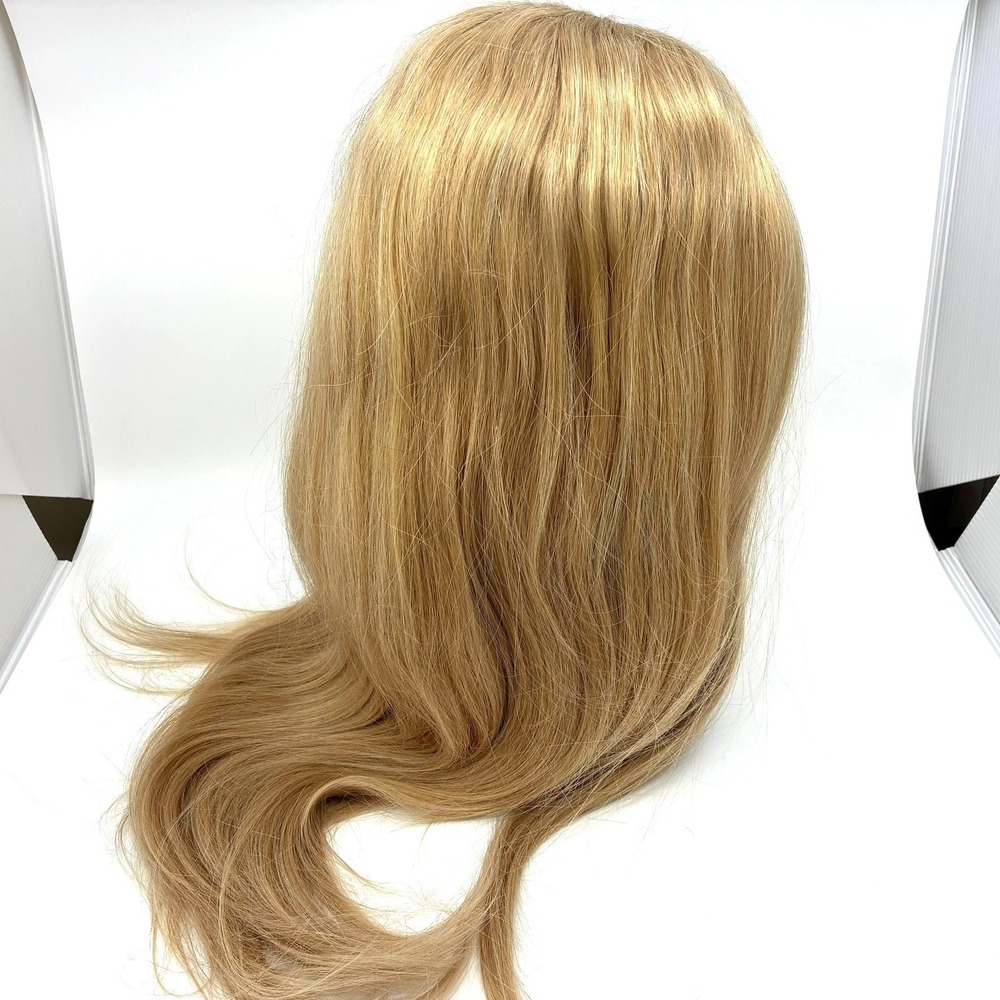 Glam Seamless U-Part Wig Champagne Blonde #51 22" 100% Human Hair NEW